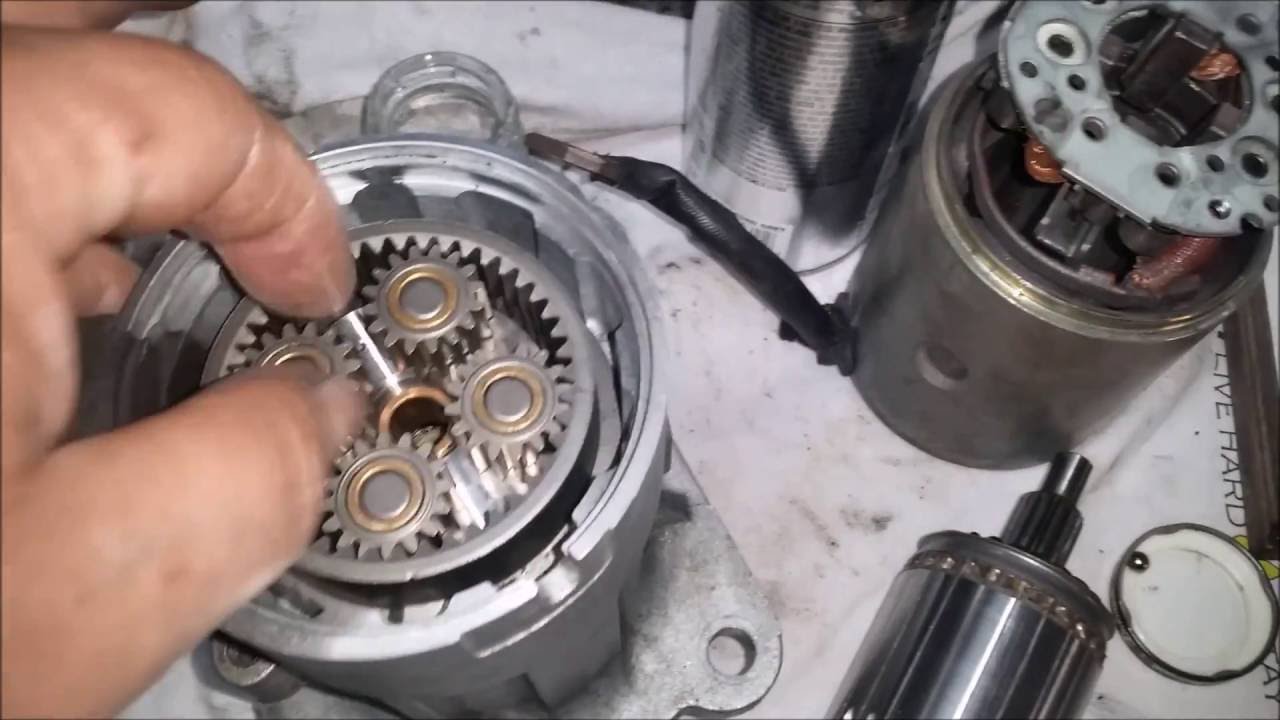 1994 - 2001 F250 / F350 7.3L Starter Inspection & Brush Clean Up Reassembly Part 3 of 3