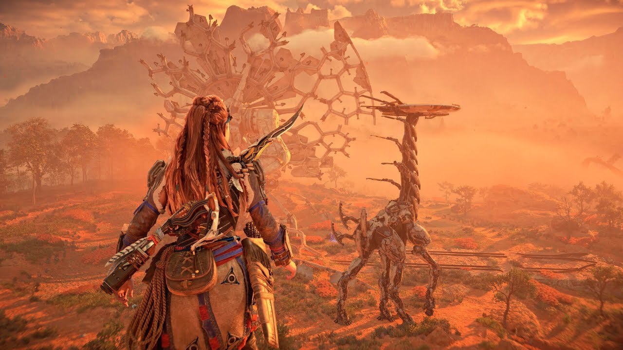 Climbing Giraffe Machine Tallneck in Horizon Forbidden West - Location 1