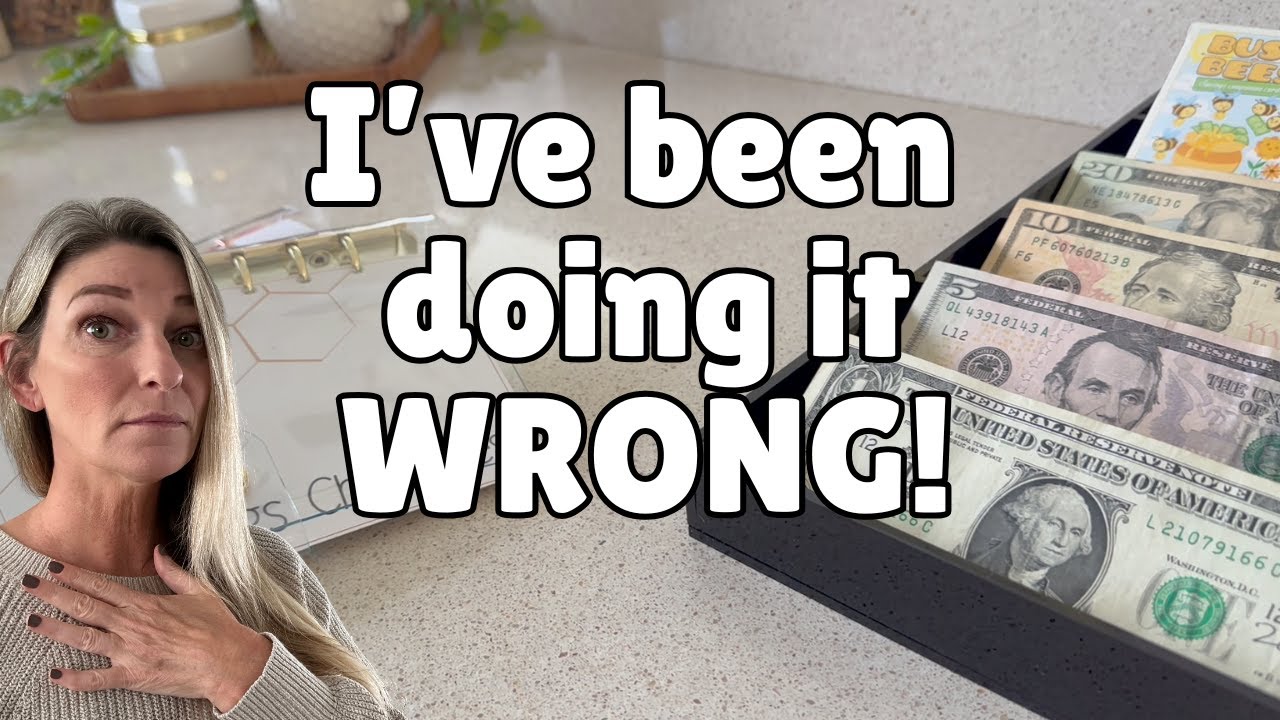 😬 OOPS! RESTARTING Cash Envelope System | Baby Step Mistake | Budget Back On Track 2025