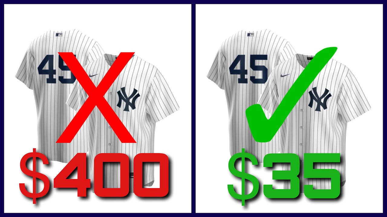 I bought a FAKE Nike MLB Jersey....