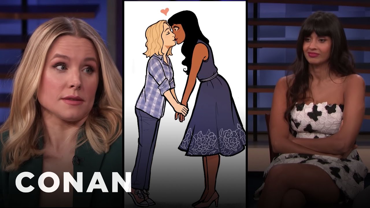 Kristen Bell: Eleanor Is Kind Of Bi & It's Fine With Me | CONAN on TBS
