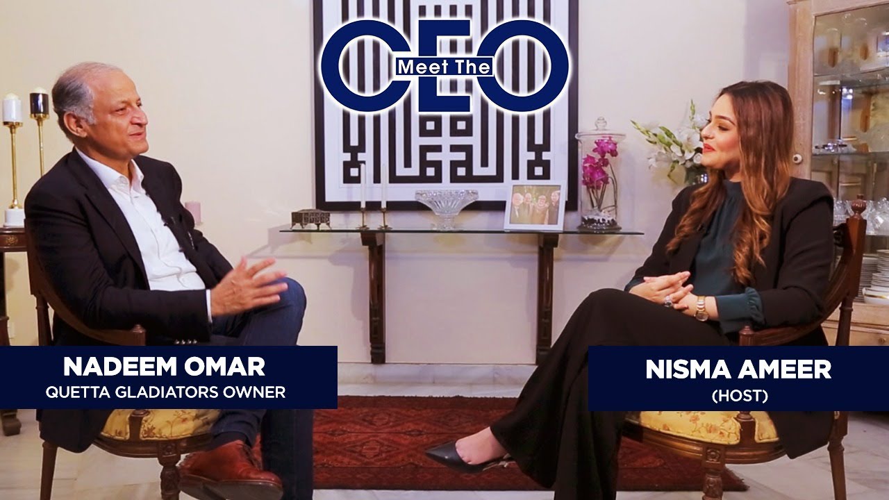 Mr. Nadeem Omar | CEO of Omar Group of Companies and Quetta Gladiators | Meet The CEO