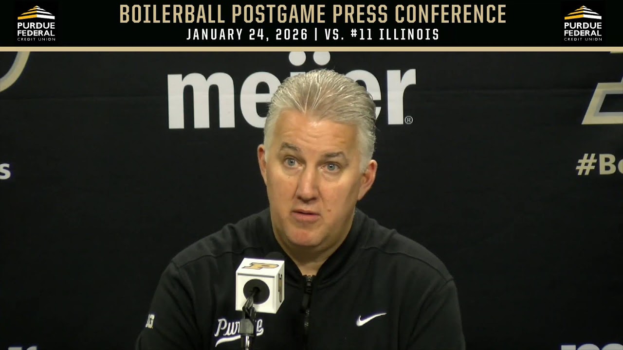 BoilerBall Press Conference | January 24, 2026