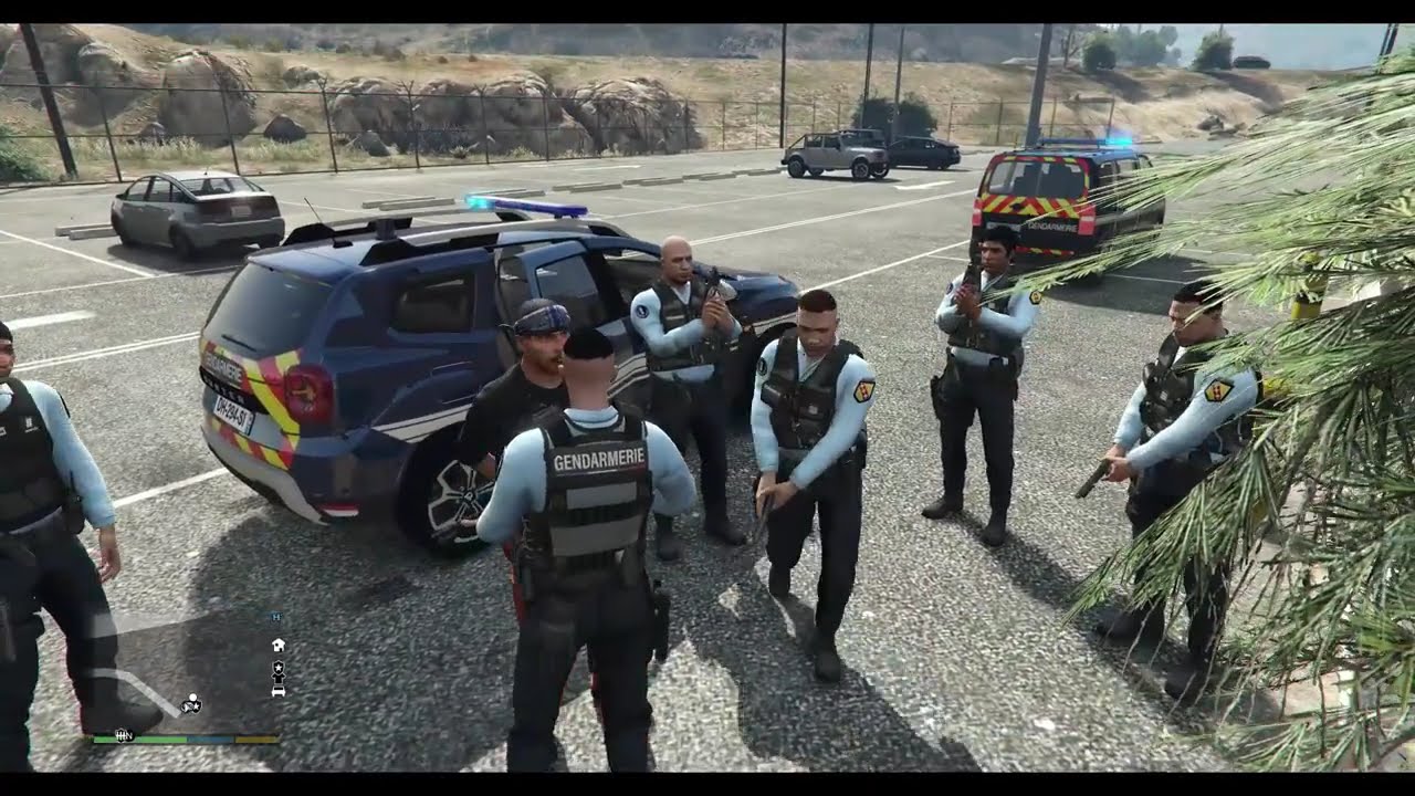 Patrouille Gendarmerie Nationale en Dacia Duster | LSPDFR #2