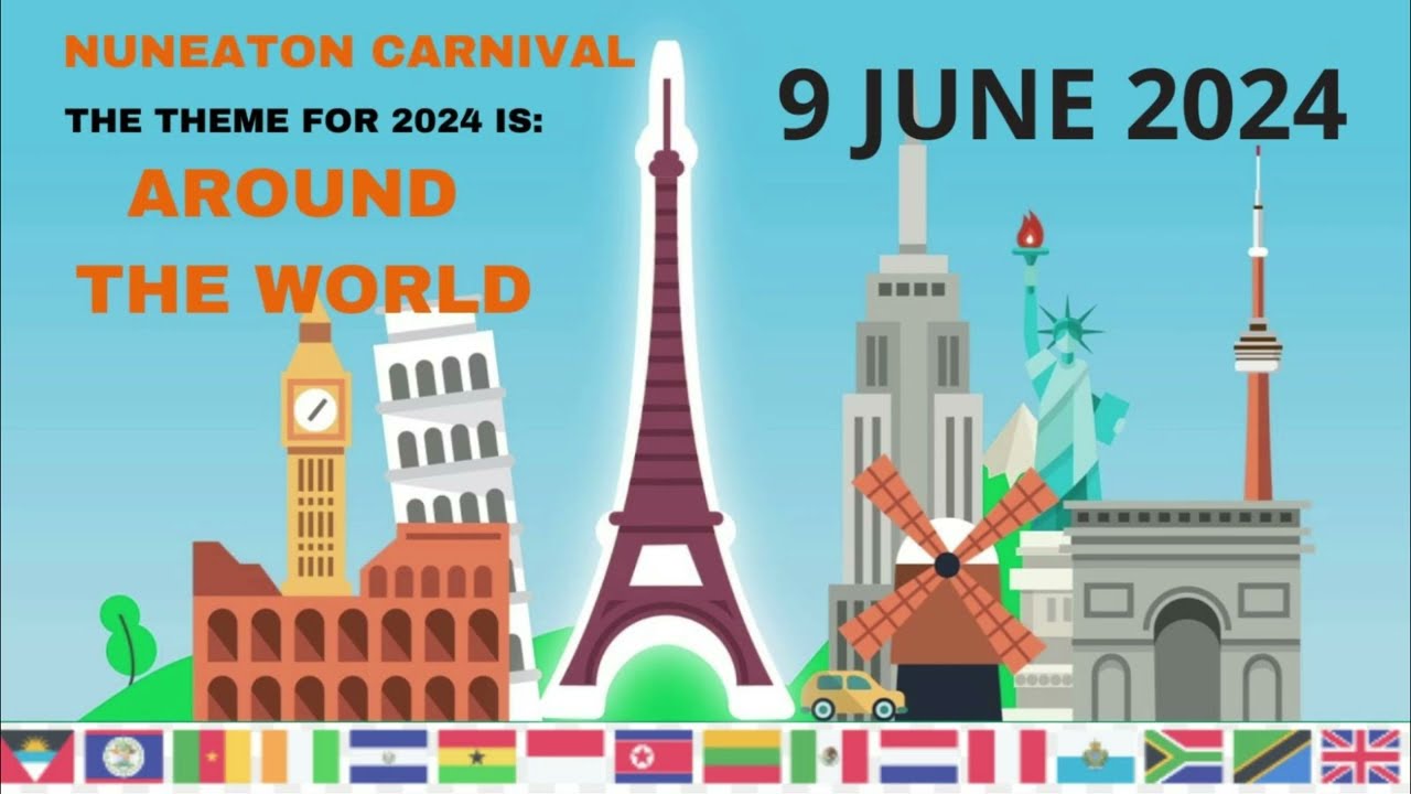 Nuneaton Carnival 2024: Parade, procession, and extras throughout the town centre! Library view.