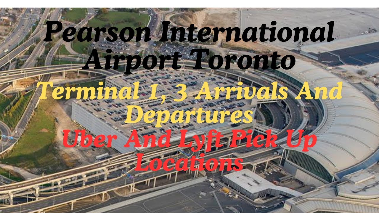 Road navigation to Toronto Pearson International Airport||Terminal 1 & 3, rideshare pick up area