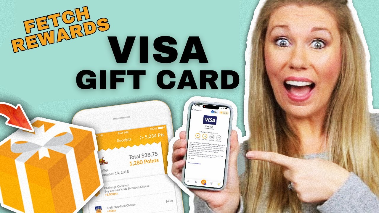 How Redeem VISA Gift Card On Fetch Rewards App [UPDATED 2025]