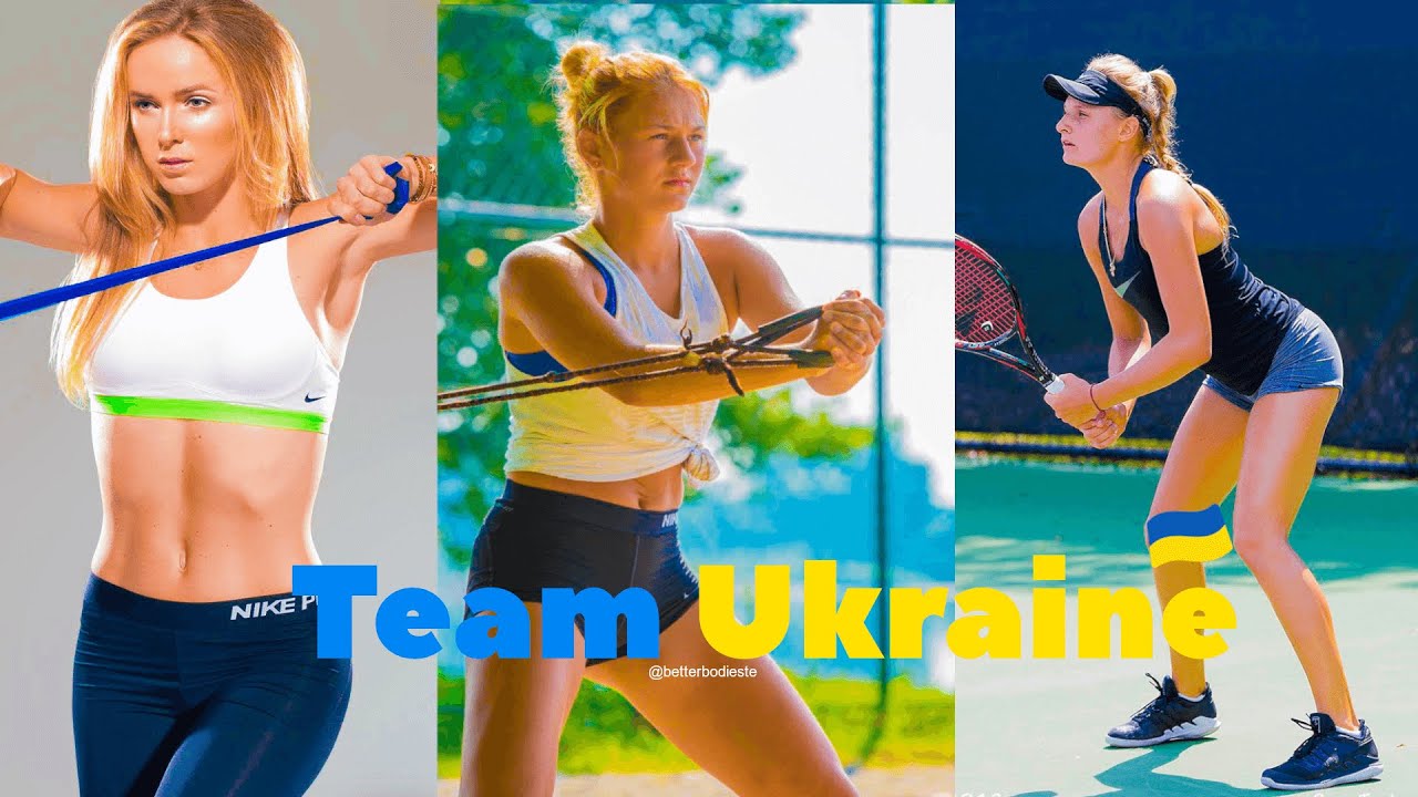Tennis Training with Svitolina, Kostyuk and Yastremska