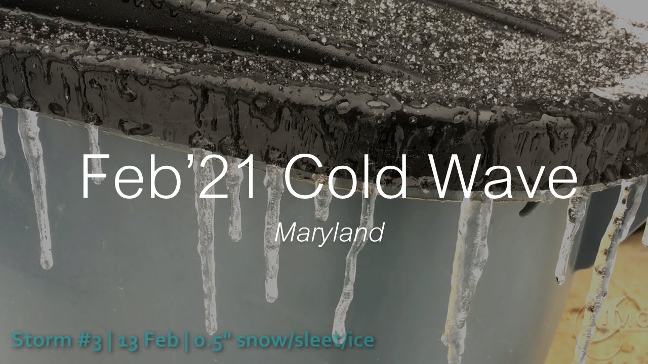 COLD WAVE: Recapping Historic February 2021 Winter Storms | Central Maryland