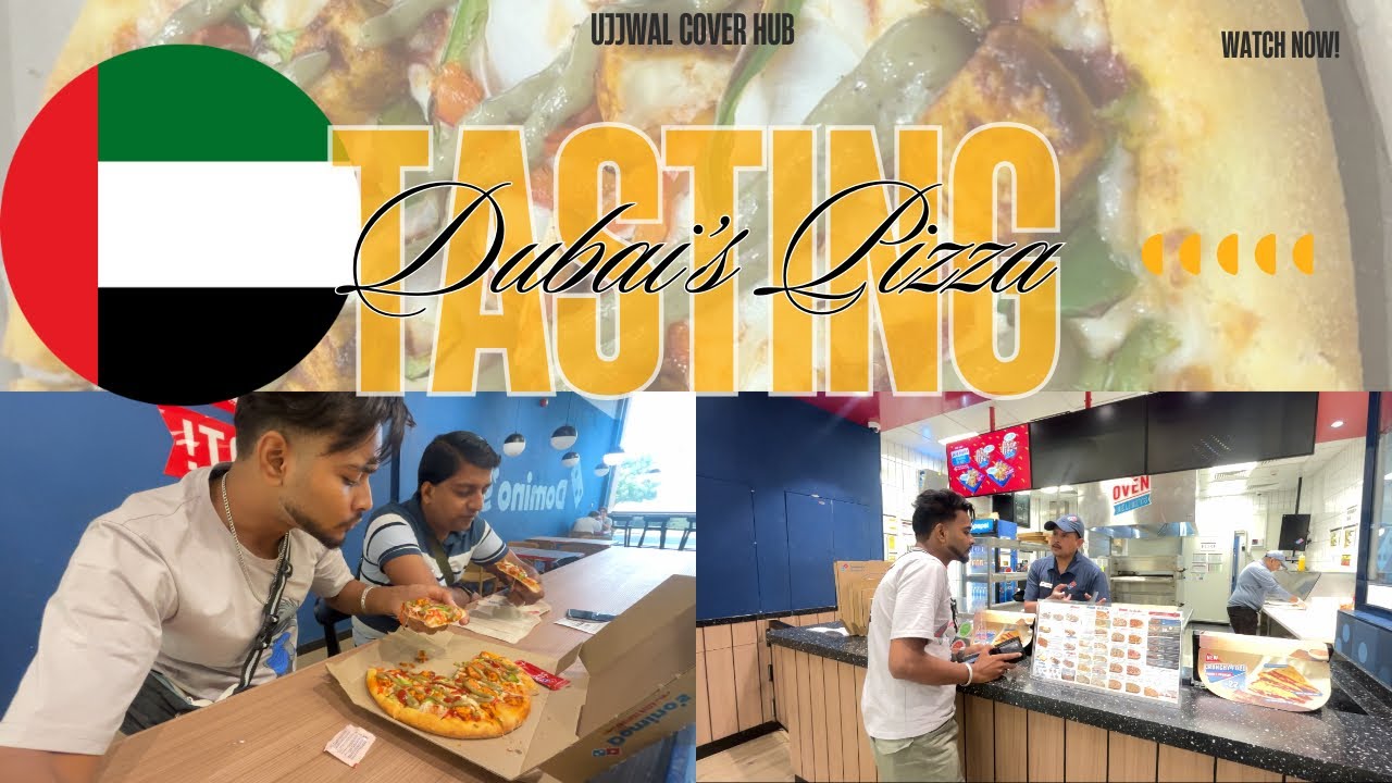 Dubai 🇦🇪 | pizza party | 2025 | Domino’s pizza| 