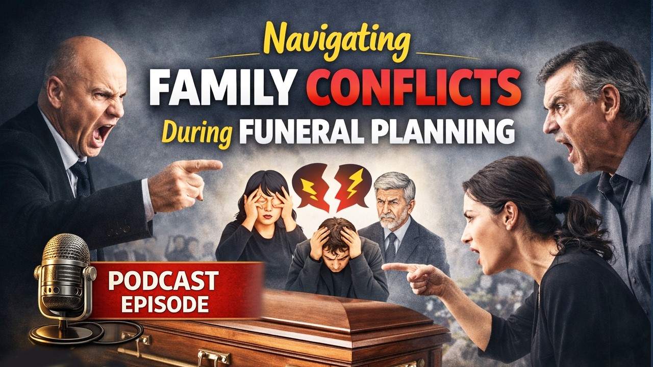 Navigating Family Conflicts During Funeral Planning: A Practical Guide - Podcast Episode 45