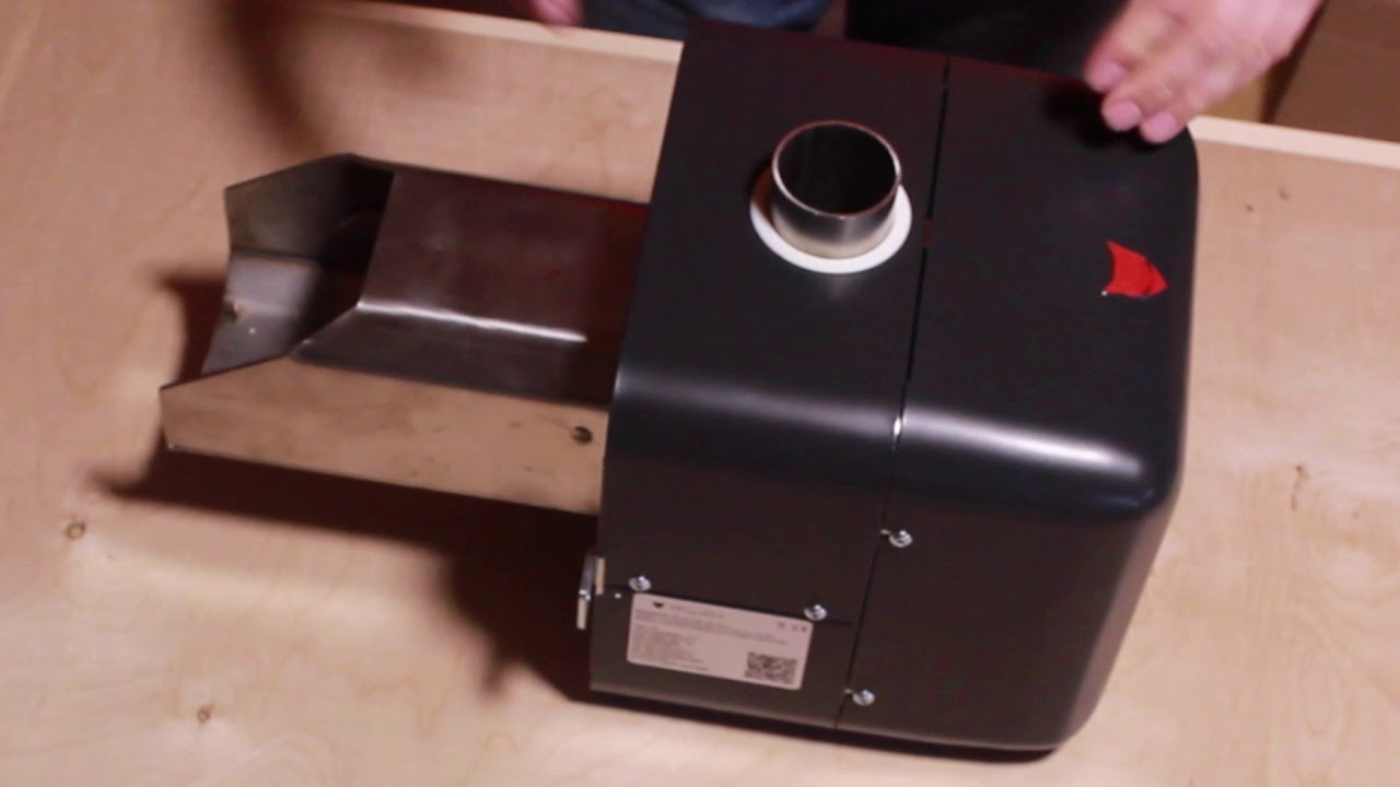 Пеллетная горелка PellasX M Mini обзор распаковка