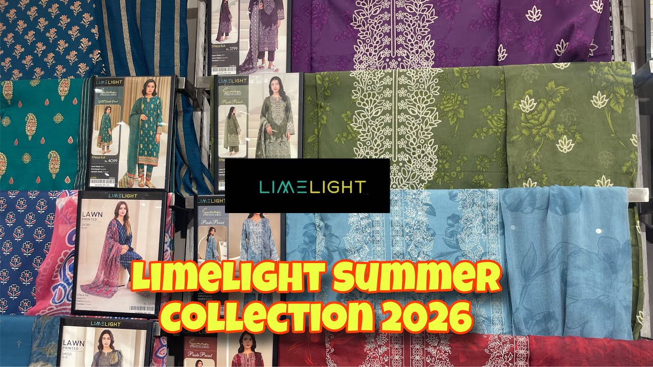 Limelight Summer Collection 2026 😎🎉 | Limelight New Collection 2026 😍 | Life with HiraHashaam 