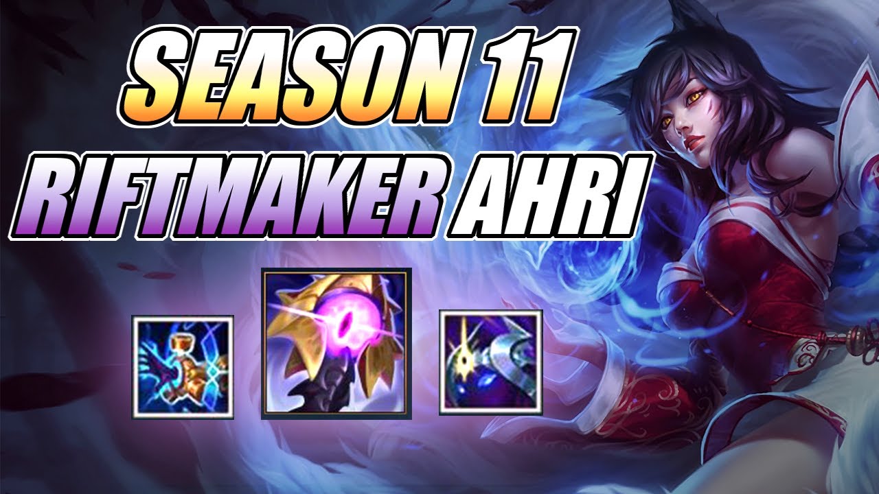 SEASON 11 Ahri Riftmaker Full Gameplay ~ Rank 1 Ahri LegitKorea