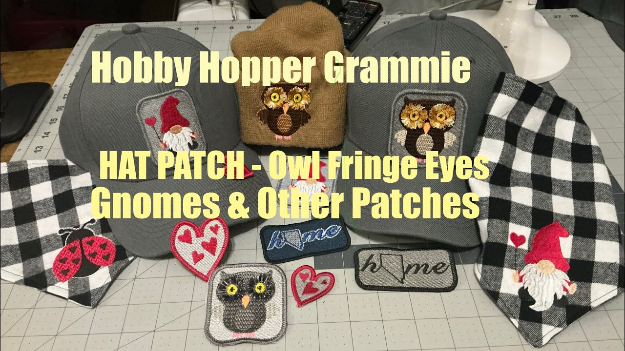 Embrillance - Embroidery Patch for a Hat - Single needle Flat bed Machine