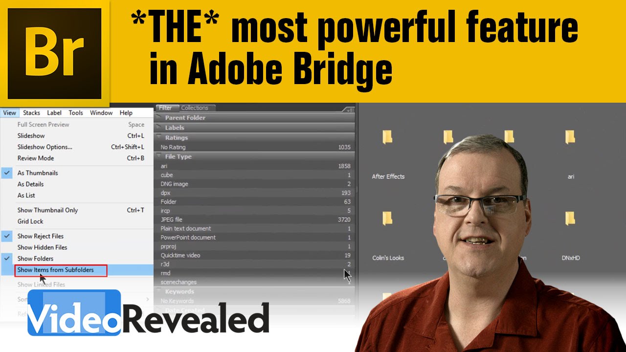 *THE* most powerful feature in Adobe Bridge