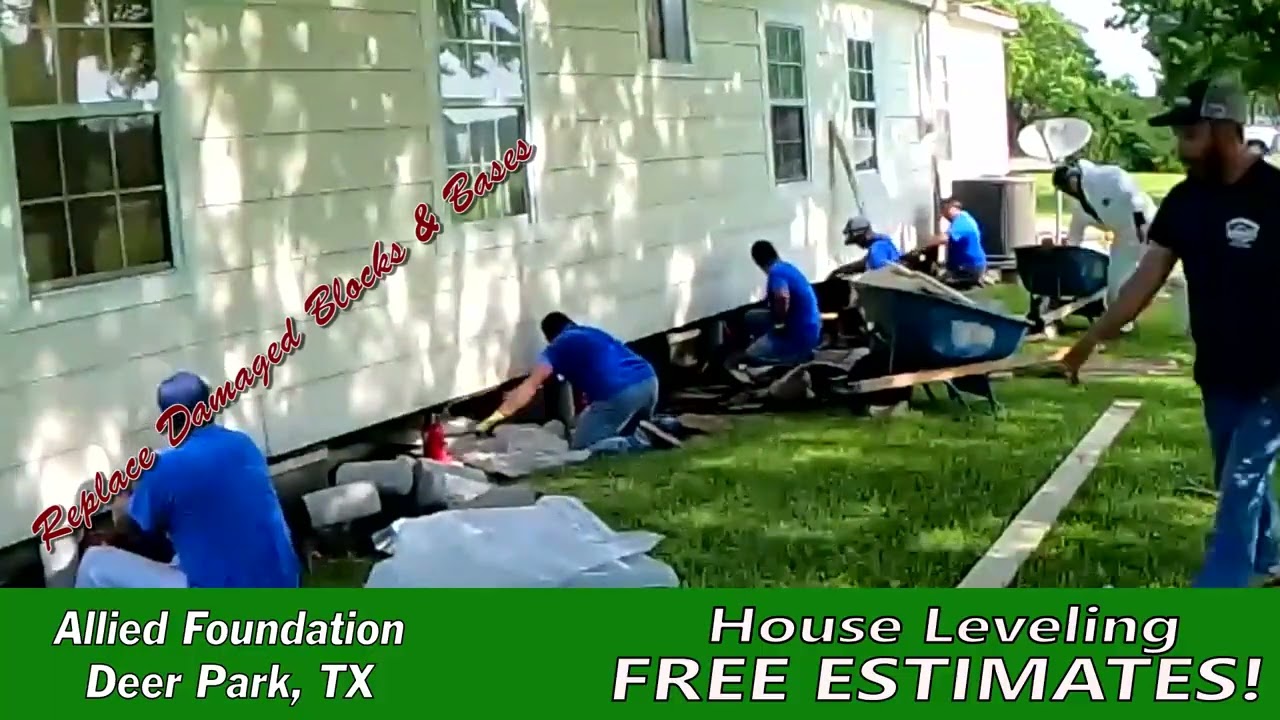 House Leveling in Houston TX