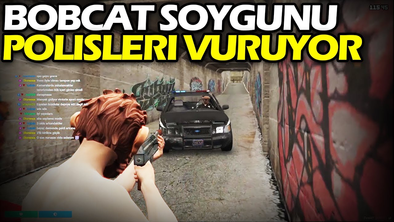 SERBEST VE EKİBİ BOBCAT SOYGUNU I POLİSLERİ VURUYOR ED:V