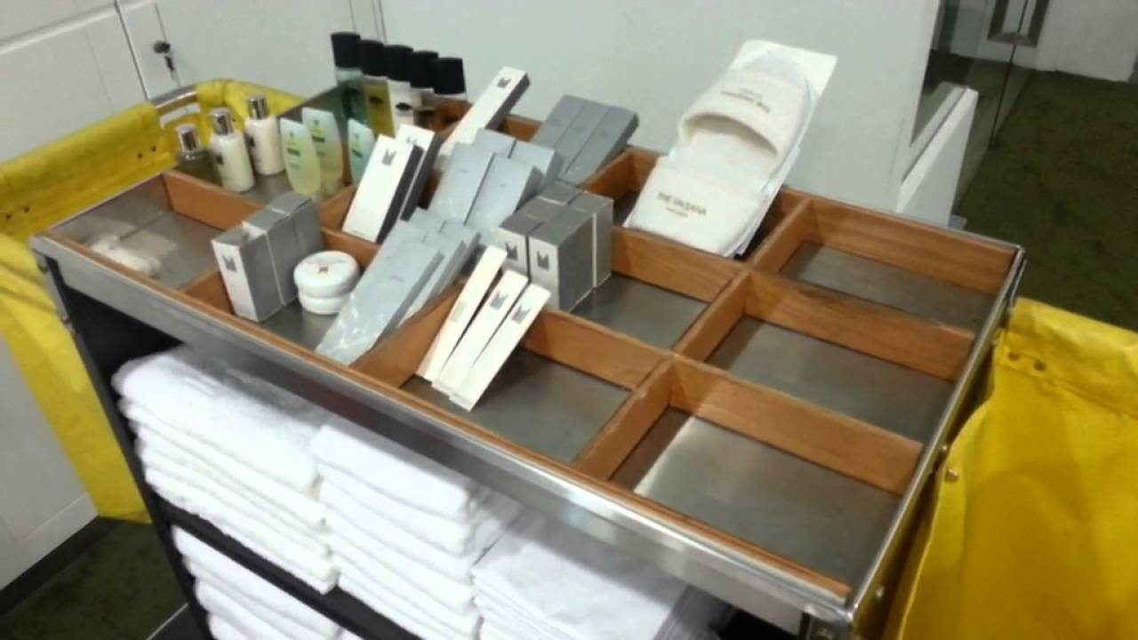 Housekeeping Room Attendance Trolley