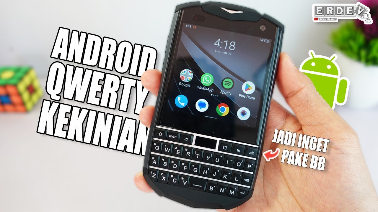 HP ANDROID PAKE KEYPAD FISIK QWERTY & BANYAK FITUR UNIK! - Unboxing & Review Unihertz Titan Pocket