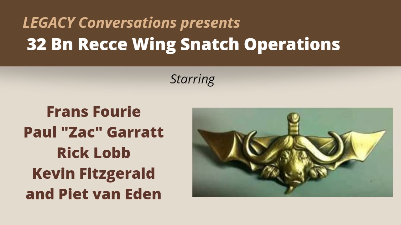 Legacy Conversations - 32 Bn Recce Wing Snatch Operations