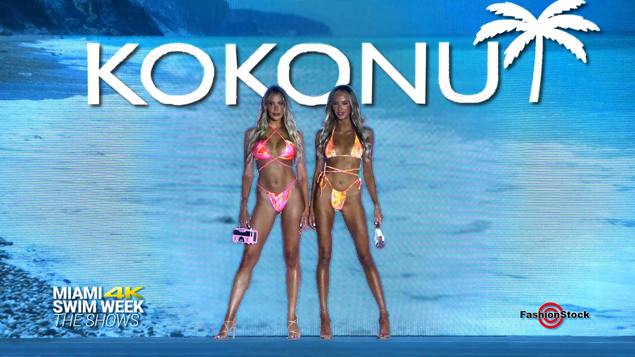 Купальники Kokonut — 4K | Официальная неделя плавания в Майами: показы 2022 | Модели купальников ...