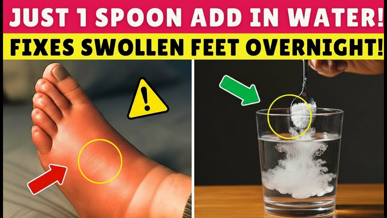7 Bedtime Fixes That Drain Foot Swelling Overnight | Senior Care