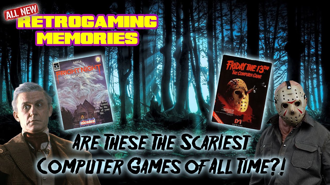 Are These The Scariest Home Computer Games Ever Made? Fright Night and Friday the 13th