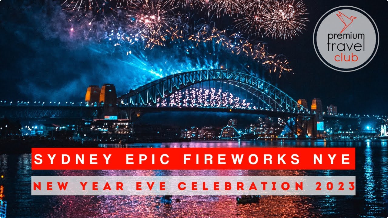 New Year in Sydney: epic fireworks display from Opera Bar