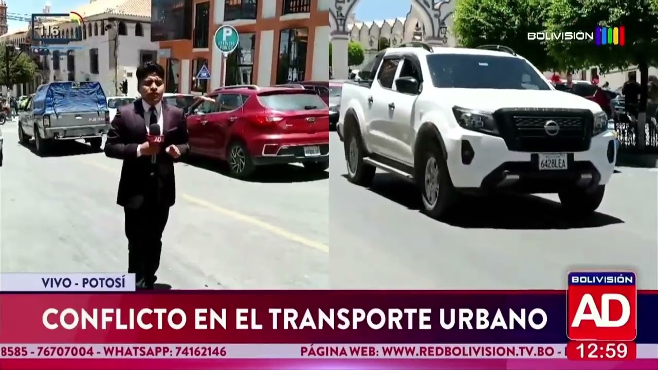 El conflicto en el transporte urbano de Potosí obliga a caminar a estudiantes y padres