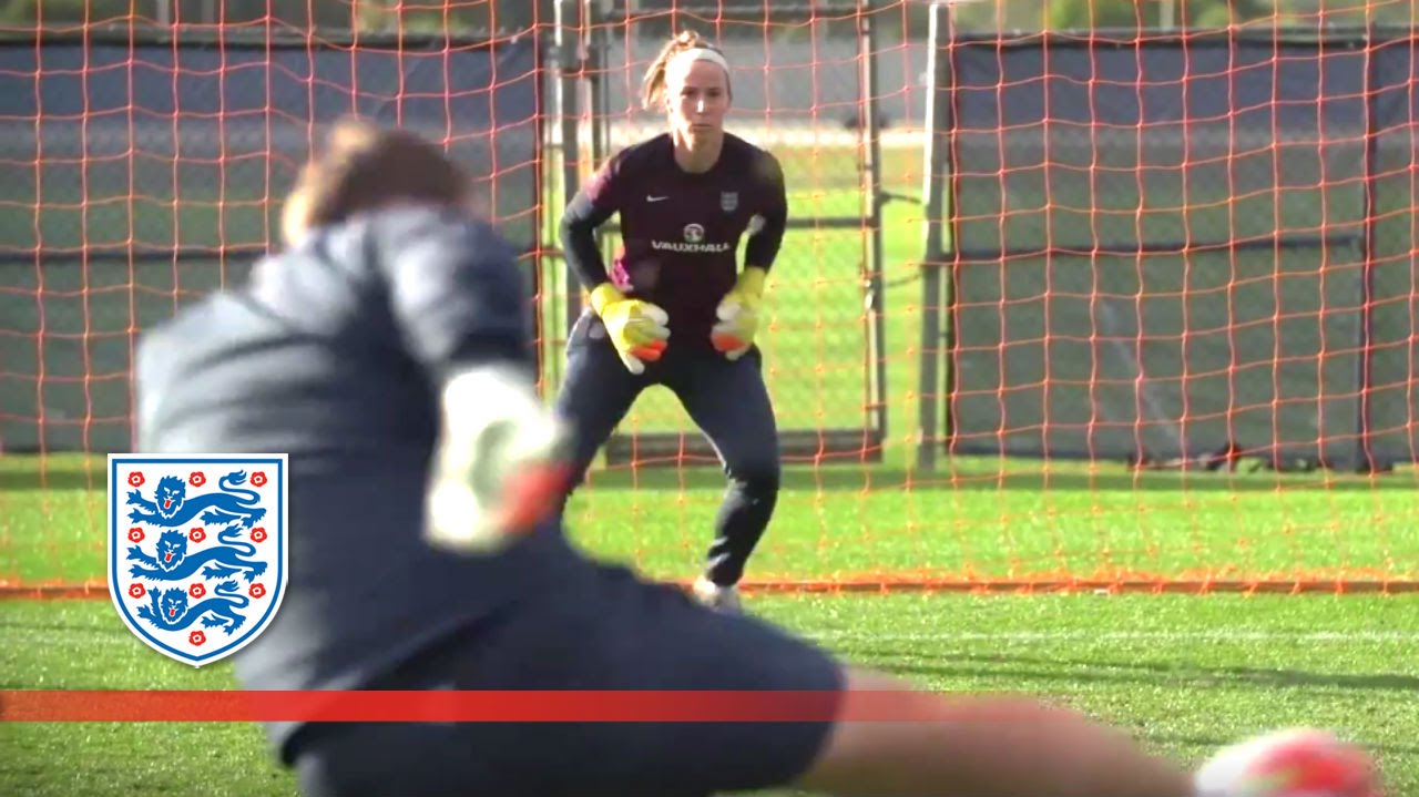 Lionesses' target practice ahead of France (2016 SheBelieves Cup) | Inside Training