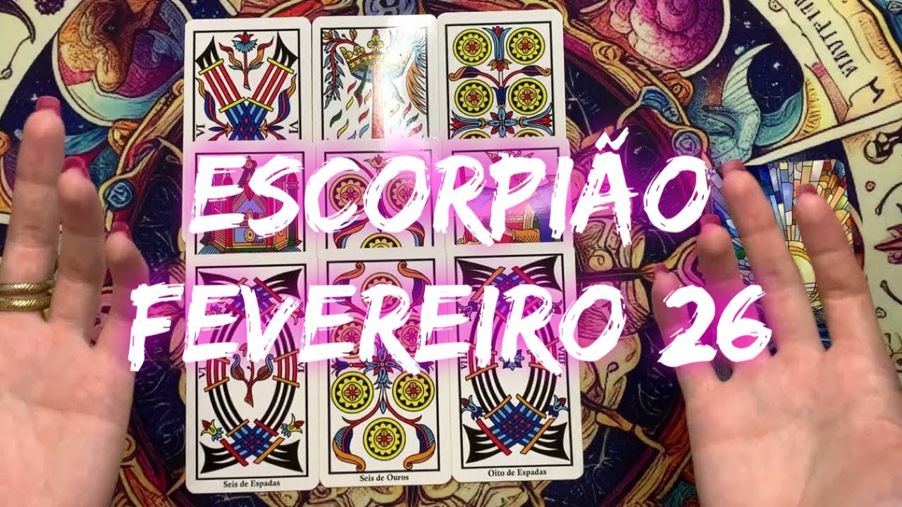 ESCORPIÃO FEVEREIRO/26: A perda do prazer leva a separação/Gravidez a vista/Sonhando acordado