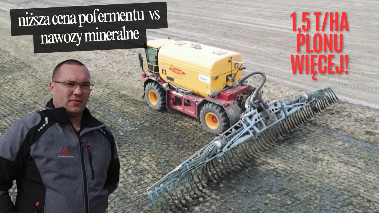 Poferment zamiast nawoz&oacute;w? +1,5 t/ha i niższe koszty!