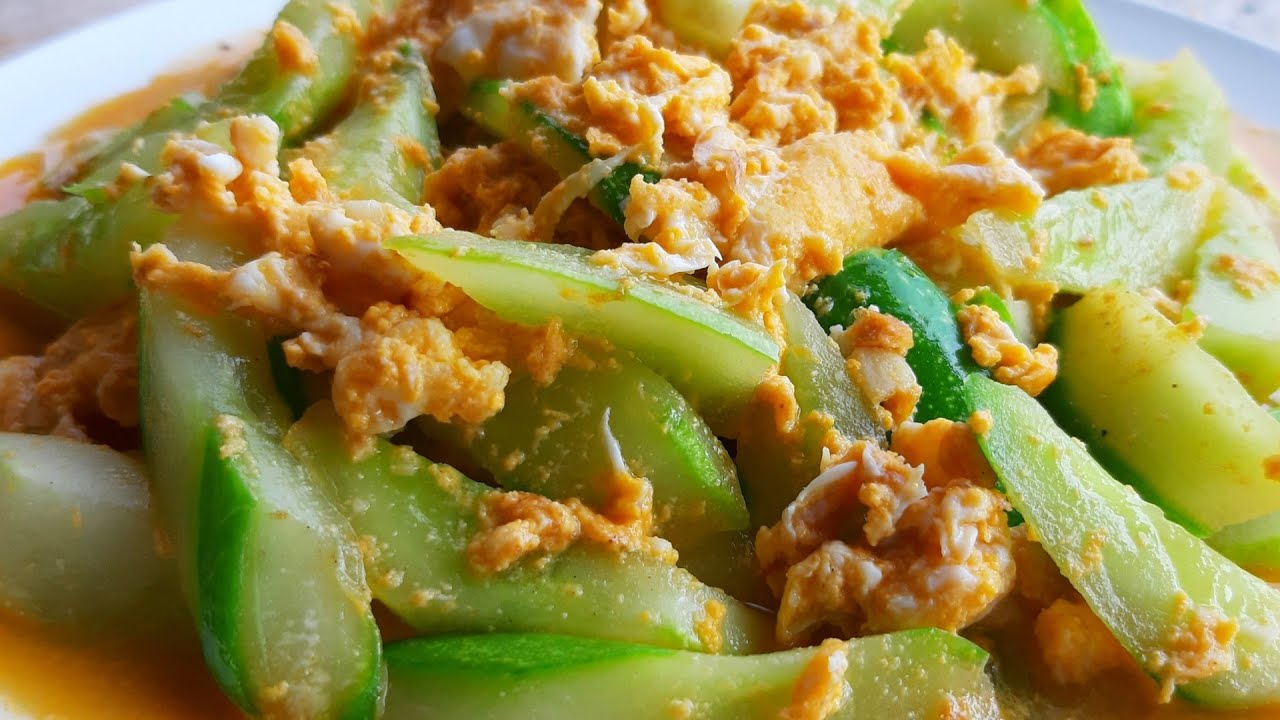 แตงกวาผัดไข่ เคล็ดลับแตงกวาผัดไข่ ทำตามนี้อร่อยมาก เมนูประหยัด ทำง่ายๆ