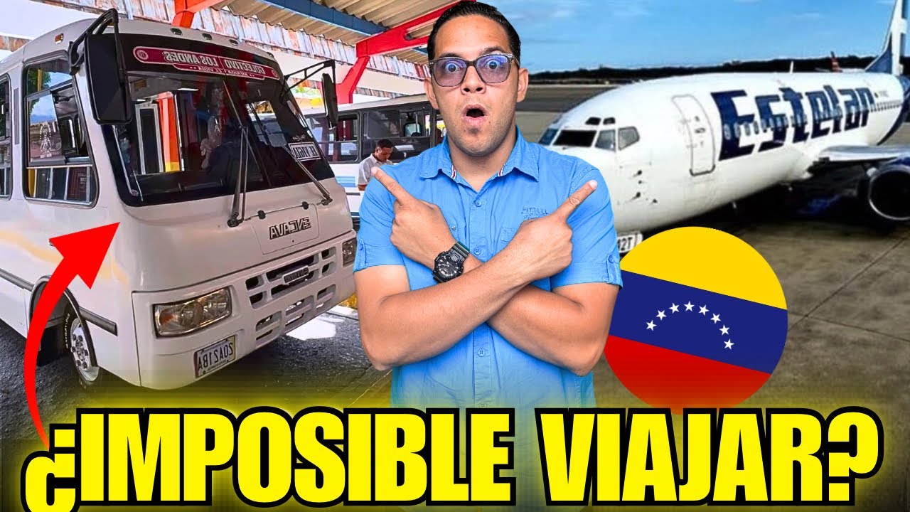 El Sorprendente PRECIO DE VIAJAR en Venezuela 2025 *Tanto en Avión y En Bus*