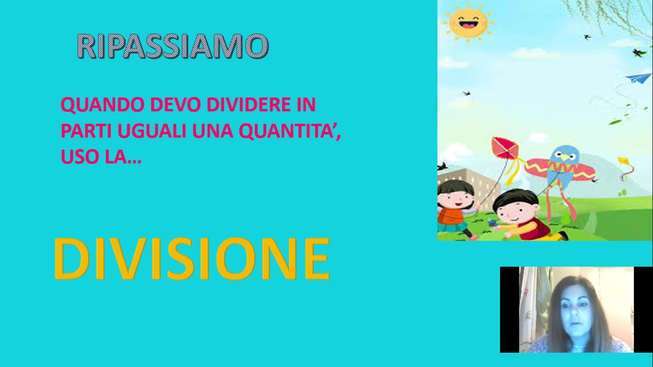 Dividere una quantit&agrave; in 3 o 4 parti