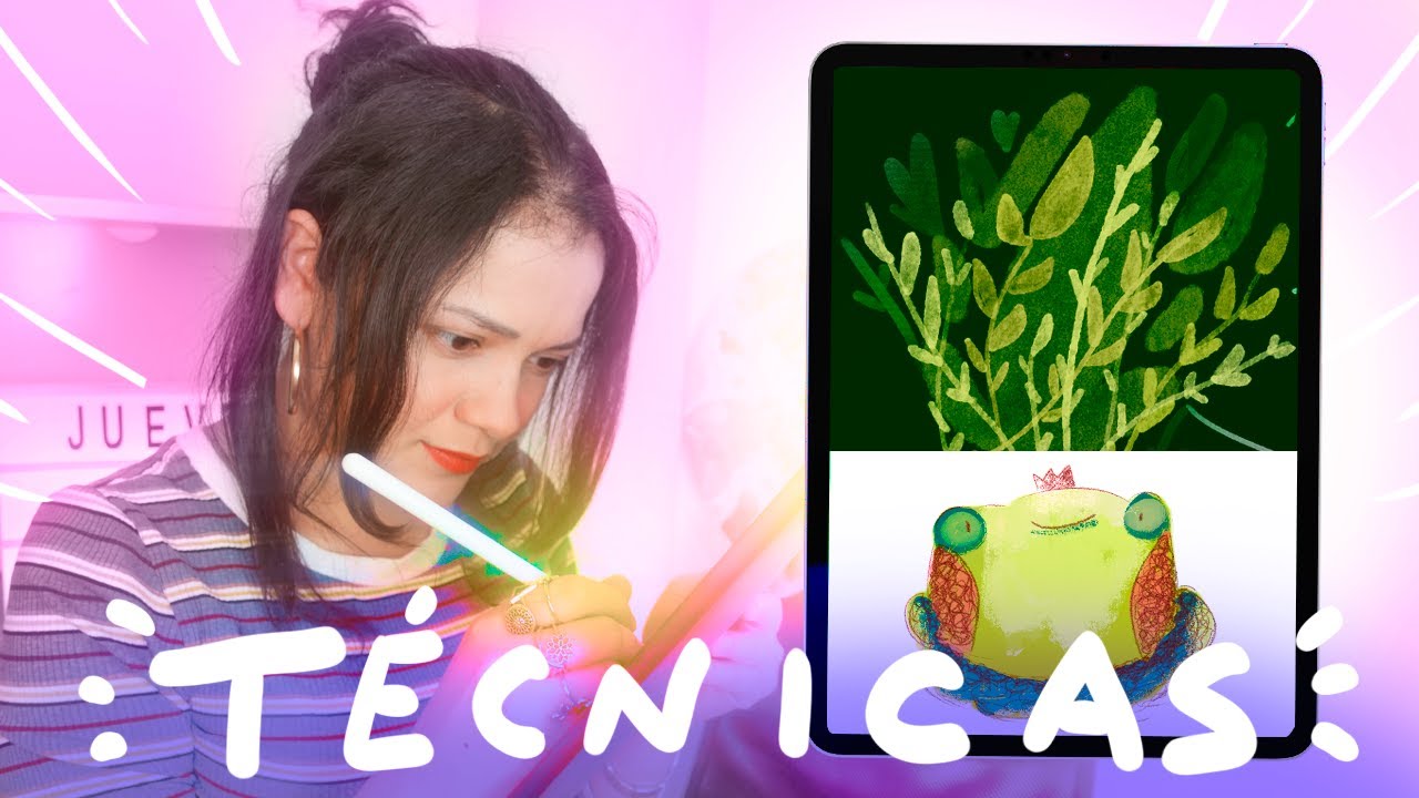 Las MEJORES Técnicas de ILUSTRACIÓN para APRENDER en DIGITAL - Andreaga