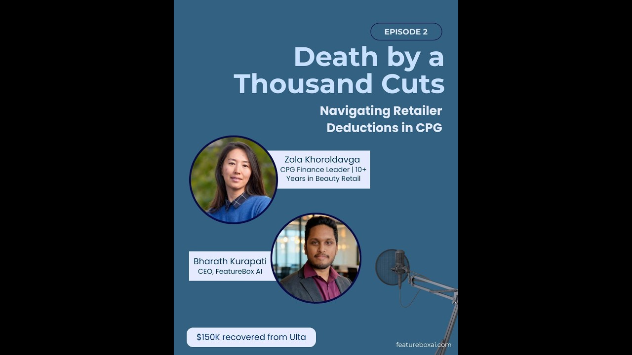 “Death by 1,000 Cuts” in CPG: Deductions, Disputes, and Recovering $$$ (Ulta Beauty, Amazon, More)