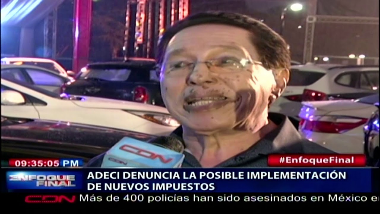 ADECI denuncia la posible implementaci&oacute;n de nuevos impuestos. Resumen Santiago
