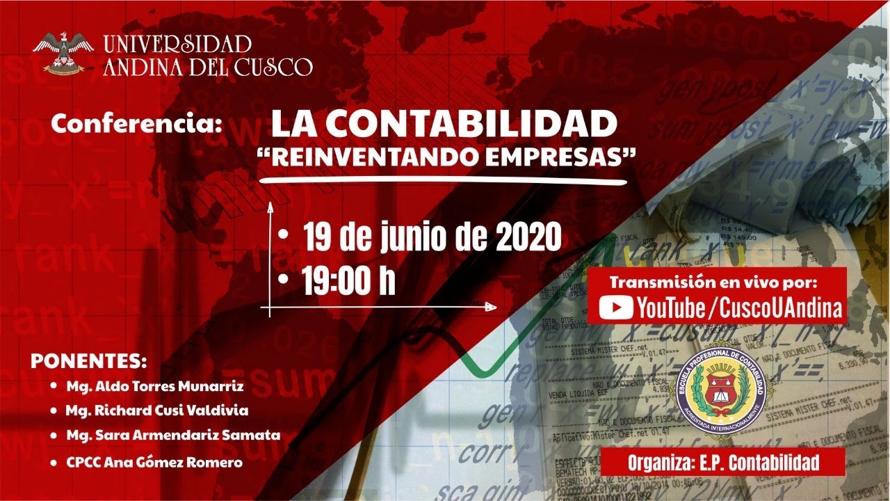 CONFERENCIA: LA CONTABILIDAD REINVENTANDO EMPRESAS