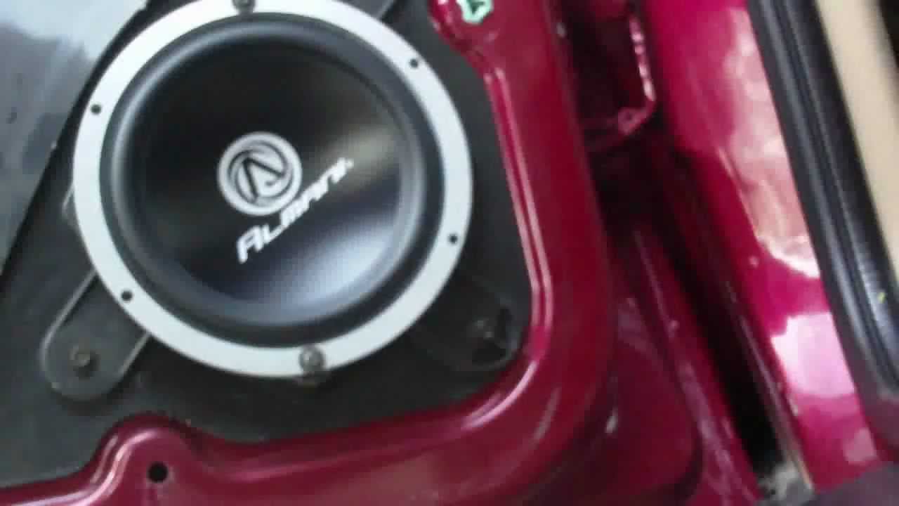 chevy trailblazer speaker install!!!