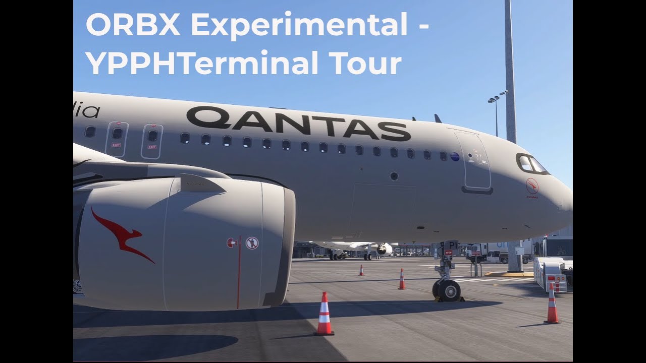Perth International Airport Terminal Tour - ORBX Experimental Feature