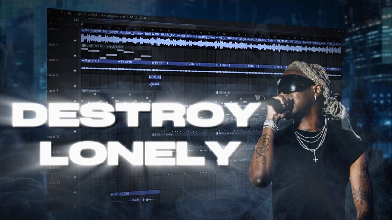 How to make beats for DESTROY LONELY (FREE LOOPS)