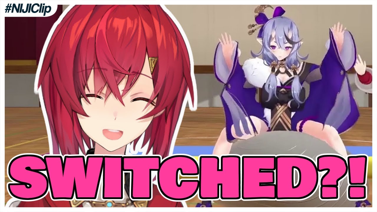 Ange and Mikoto 3D Mind Swap Special! (VTuber/NIJISANJI Moments) (Eng Sub)