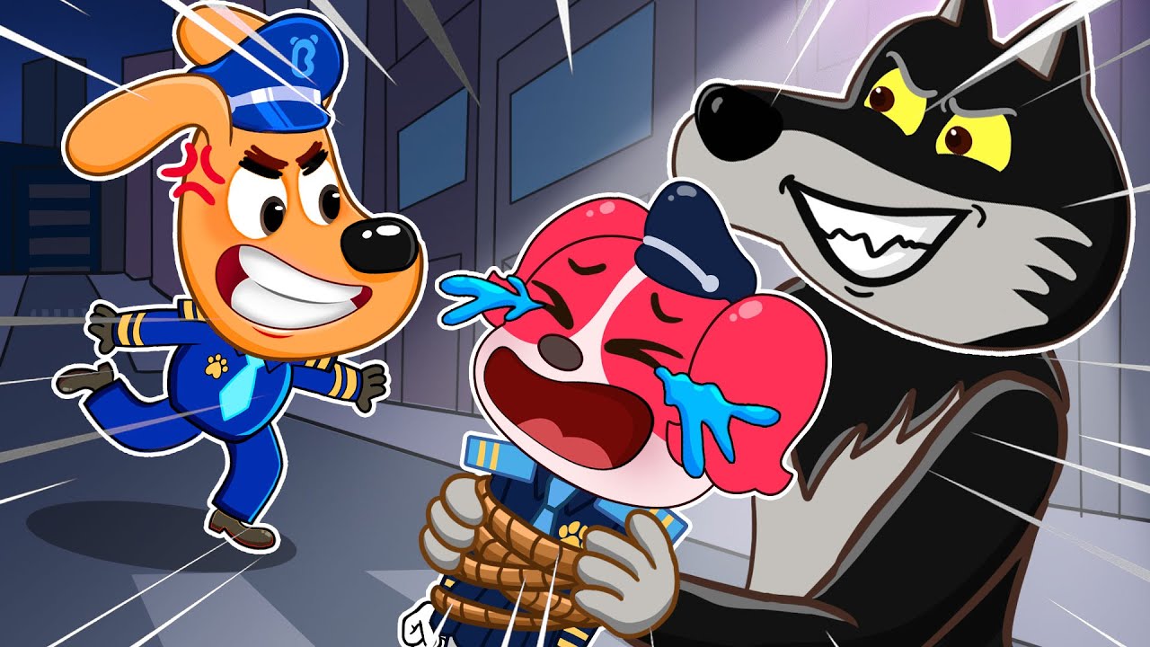 PAPILLON IS KIDNAPPED by WOLF!? SHERIFF LABRADOR IS SO ANGRY | SAD STORY⚡Labrador Cartoon Story