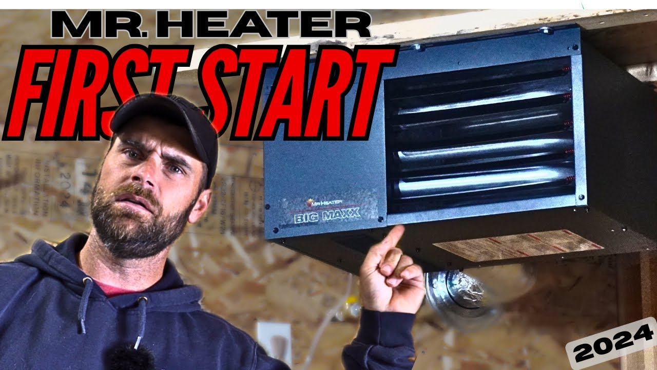 Starting The Mr. Heater 50k BTU Heater For The First Time