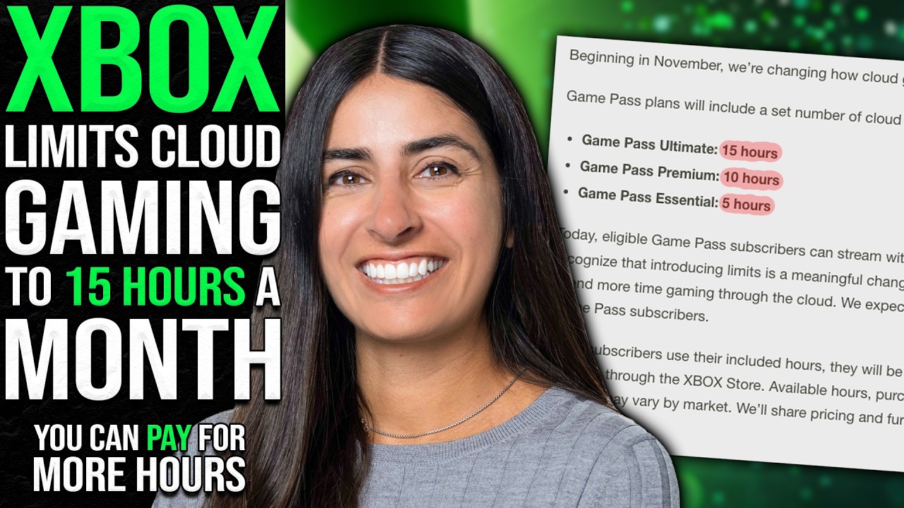 Microsoft Is Limiting Cloud Gaming to 15 Hours - Inside Games Roundup