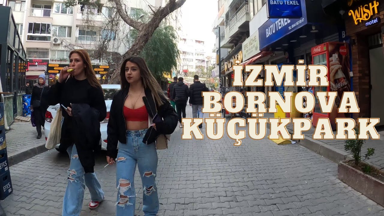 K&uuml;&ccedil;&uuml;kpark - Izmir Street Tour 🇹🇷| Walking Tour 4K 60fps