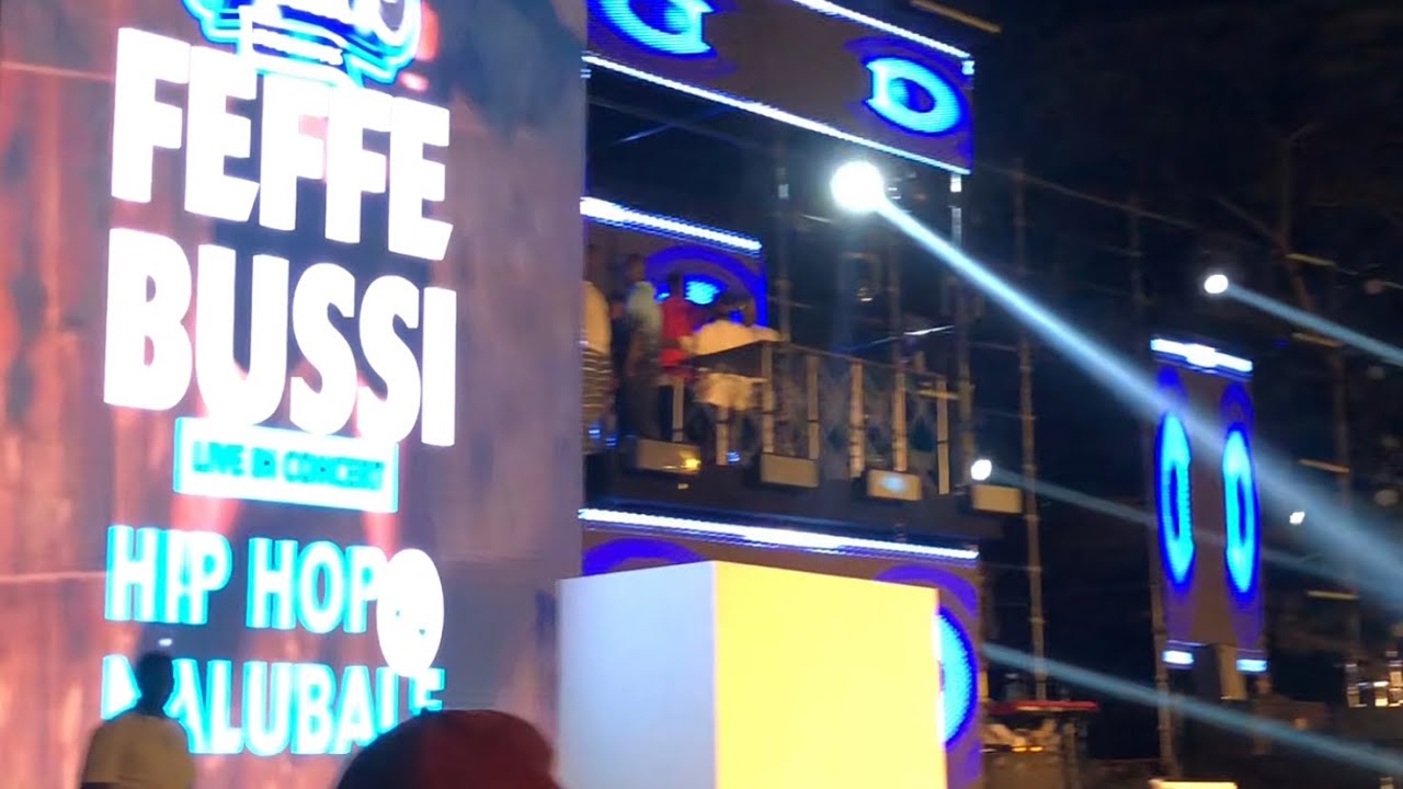 Feffe Bussi live in Hiphop Ku Nalubaale Concert @ Jahaz Pier Munyonyo Sound check. #feffebussi .