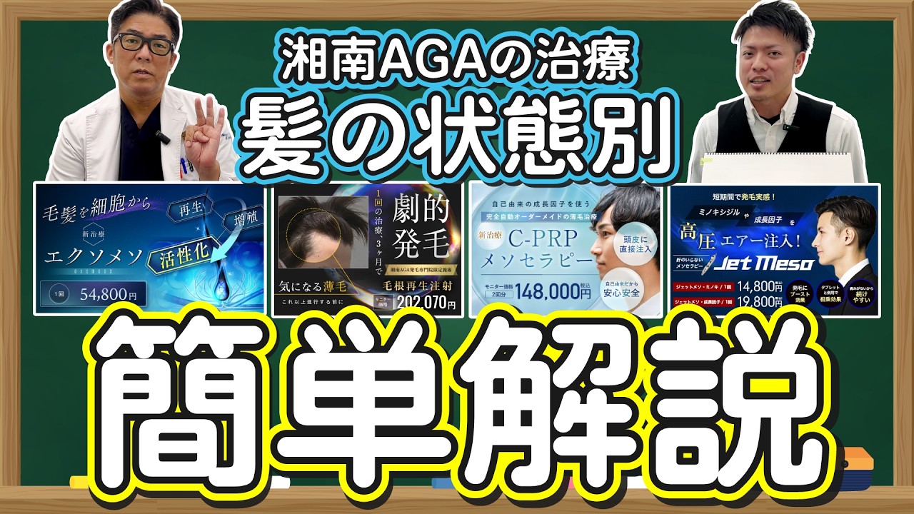 治療ごとに作用が違う！！どの治療がどう作用する？湘南AGAの治療を解説します！